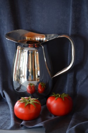 Vase reflections by Ian Bartlett